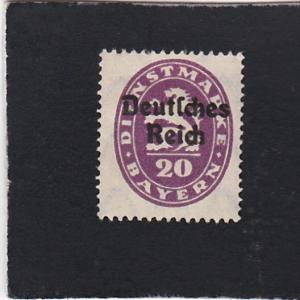 Bavaria #O-55 unused 