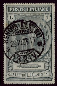 Italy SC B19 Used 1st Day Cancel F-VF SCV$160.00...Worth a Close Look!!