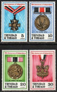 Trinidad & Tobago Sc #219-222 MNH