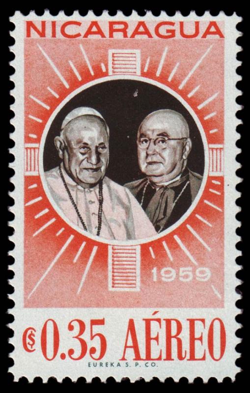 Nicaragua Mint Popes, Cardinals, Pope John XXIII, Cardinal