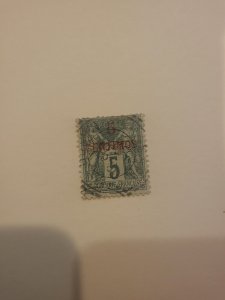 Stamps French Morocco Scott #1 used