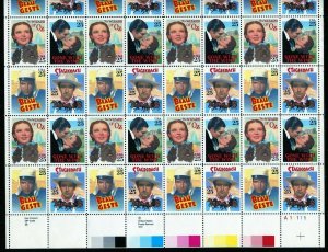 Scott # 2445 - 2448 Classic Film Posters 25¢ Sheet of 50 Stamps MNH 1990
