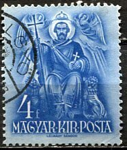Hungary; 1938: Sc. # 513:  Used Single Stamp
