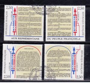 France # 2168a-d, Used