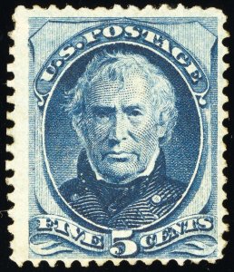 US Stamps # 179 MH F-VF Scott Value $700.00