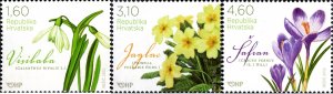 Croatia 2012 MNH Stamps Scott 827-829 Flowers