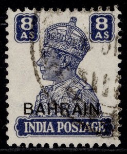 BAHRAIN GVI SG49, 8a slate violet, FINE USED.