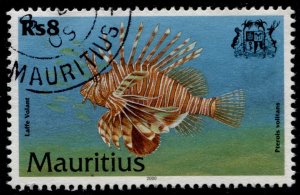 Mauritius #918 Fish Used CV$1.20