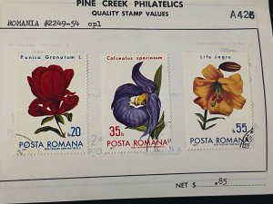 ROMANIA, #2249-2254, USED
