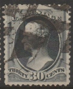 U.S. Scott Scott #190 Hamilton Stamp - Used Single