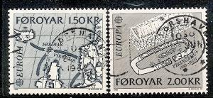 Faroe Islands  81-82 Used 1982 Europa