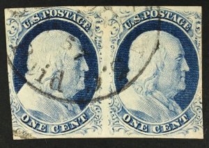 U.S. - 9 - Position 31-32L1L - Pair - Fine/Very Fine - Used