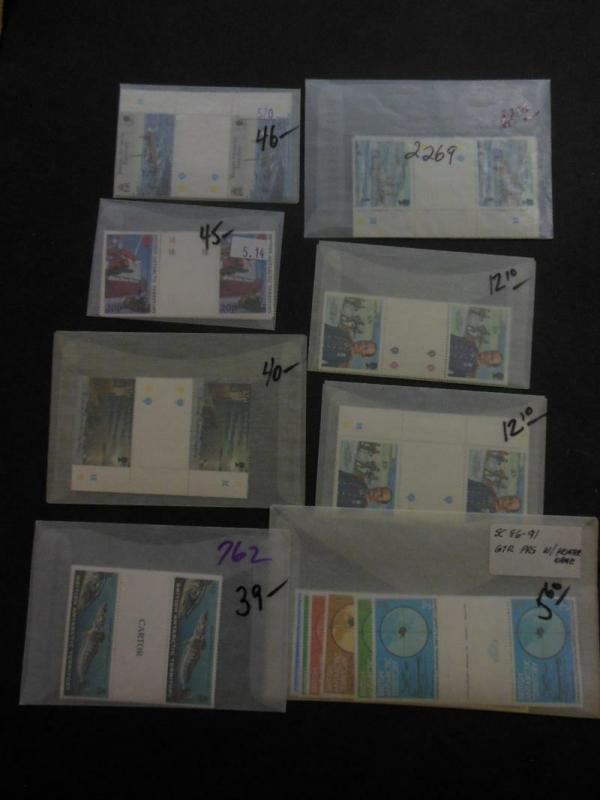 EDW1949SELL : BR ANTARCTIC TERRITORY Beautiful collect VF MNH Cplt sets Cat $748
