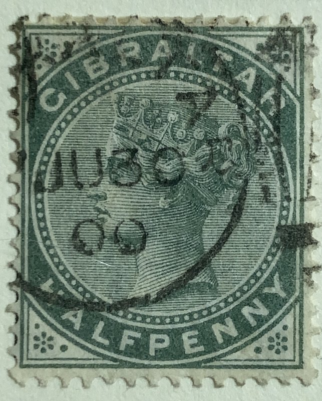 AlexStamps GIBRALTAR #9 SUPERB Used 