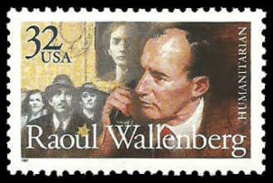 PCBstamps   US #3135 32c Raoul Wallenberg, MNH, (12)