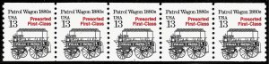 Sc 2258 13¢ Patrol Wagon PNC/5, Plate #1 MNH