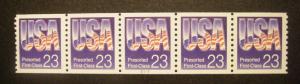 Scott 2608, 23 cent Presort Flag, PNC5, #S111 MNH