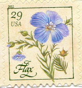 US 2011 Scott # 4506 Herb - Flax MNH** single