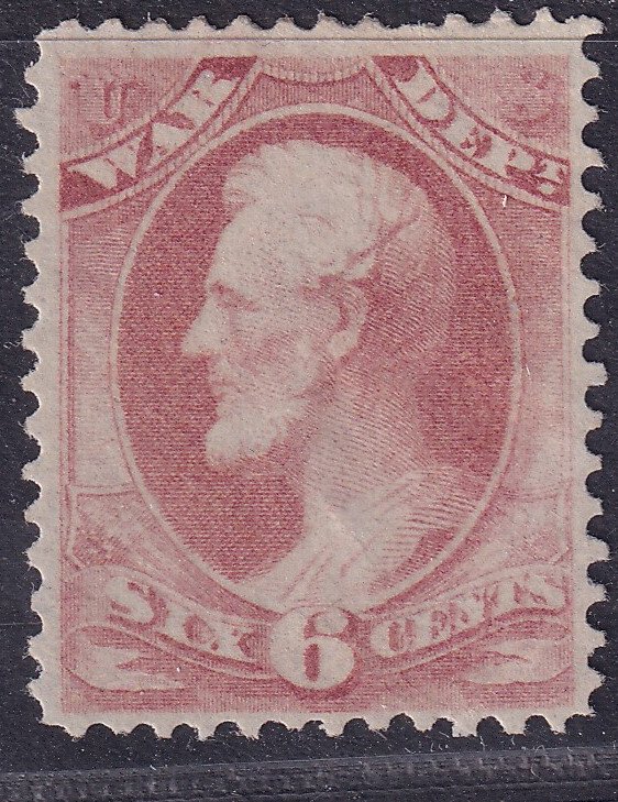 #O86 Mint OG, F-VF (CV $675 - ID50161) - Joseph Luft