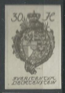 Liechtenstein =  Scott # 23 - MH