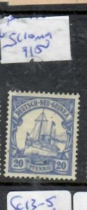 GERMAN  NEW GUINEA  BOATS SC   10 MOG         P0224 H