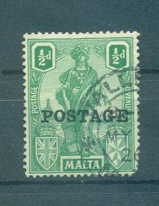 Malta sc# 117 used cat value $.25