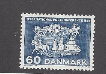 Denmark, 408, Postal Conference - 100th Single, **MNH**