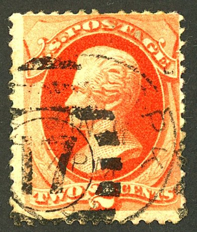 U.S.  #178 USED DIST. REVERSE THINS