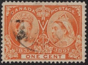 CAN SC #51 U 1897 1c Jubilee CV $8.00