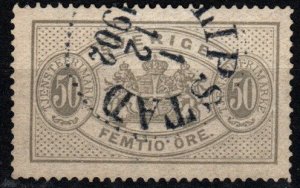 Sweden #O23 F-VF Used CV $3.00 (X3609)