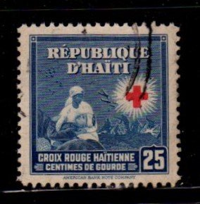 Haiti - #365 Red Cross - Used