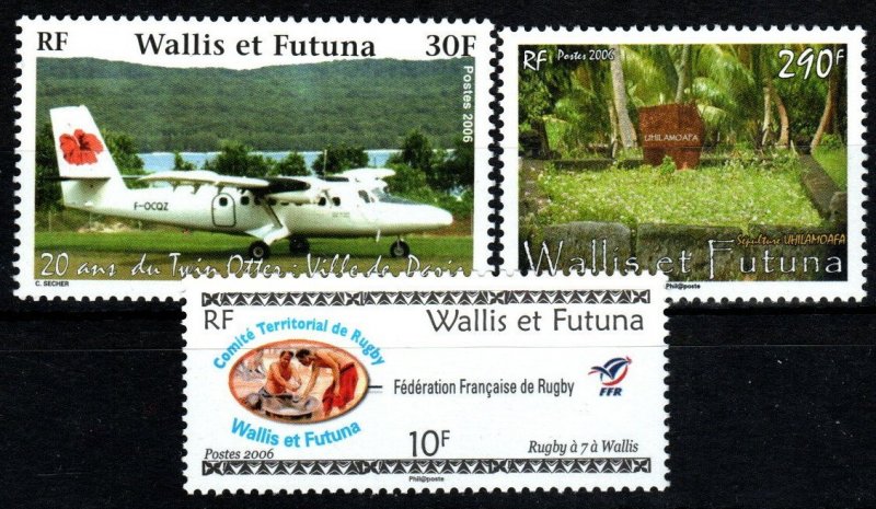 Wallis And Futuna Islands #624-6  MNH CV $8.00 (X4060)
