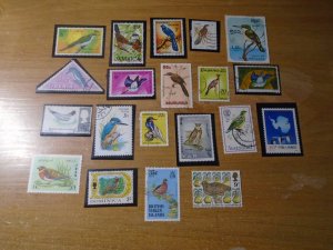 Birds  #  24  used / MNH