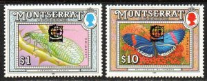 Montserrat Sc #871-872 MNH