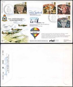 RFDC88 50th Ann Of No.249 Squadron Signed by B.J. Randle and P. Spellward (B)