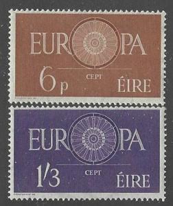 Ireland #175-176 VF MNH Set of 2 Europa cv $75