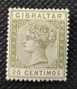 Gibraltar 1889-95 #31 MH SCV $19.00