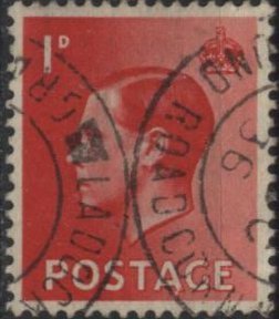 Great Britain 231 (used) 1d Edward VIII, crimson (1936)