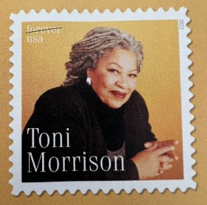 US Toni Morrison Forever Single stamp. Pre-Order Ships 7 Mar 2023.