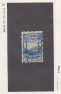 Chile 1929 # T21 Revenue a los Telegramas Tasa Fija Mint hinged