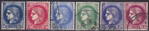 France #335-40  F-VF Used CV $3.70 (Z1601)