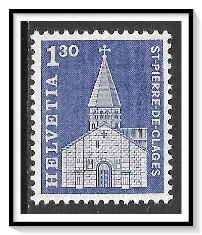 Switzerland #449 Church Of St Pierre De Clages MNH