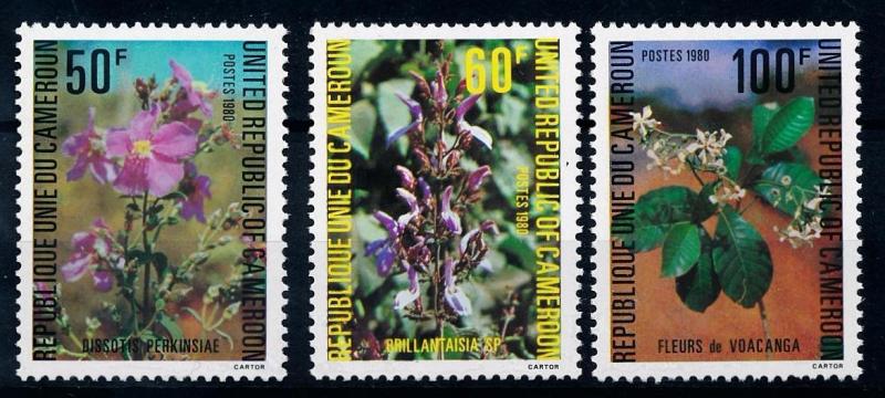 [64967] Cameroon Cameroun 1980 Flora Flowers Blumen  MNH