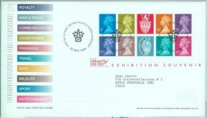 84219  - GB  - Postal History -  FDC COVER  2000 - ROYALTY stamp show