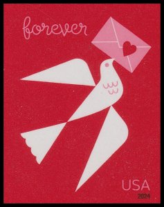 US 5826a Love imperf NDC single MNH 2024