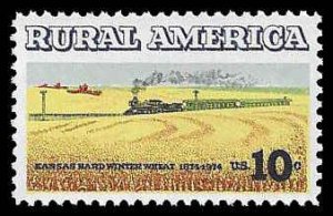 PCBstamps   US #1506 10c Rural American - Wheat, MNH, (18)