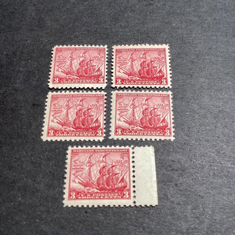 Scott#736 3c Maryland Tercentenary 1934 MNH-US Buyers Choice Of 1 Stamp