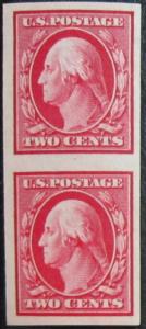 U.S. 344V FVF MNH PAIR SCV$50.00 Fresh