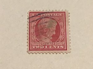 United States Abraham Lincoln 1909 100th anniversary used stamp  A10055