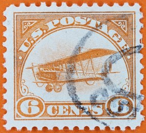 United States, Scott # C1, VF used